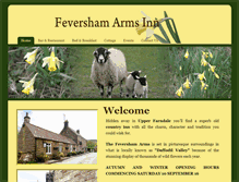 Tablet Screenshot of fevershamarmsinn.co.uk